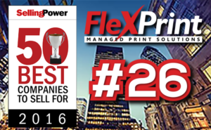 FlexPrint-----2016-Selling-Power-50-Best-Companies-To-Sell-For