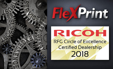 FlexPrint LLC Recognized as “Best of the Best” With Ricoh Circle of Excellence